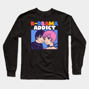 K-Drama Addict Long Sleeve T-Shirt